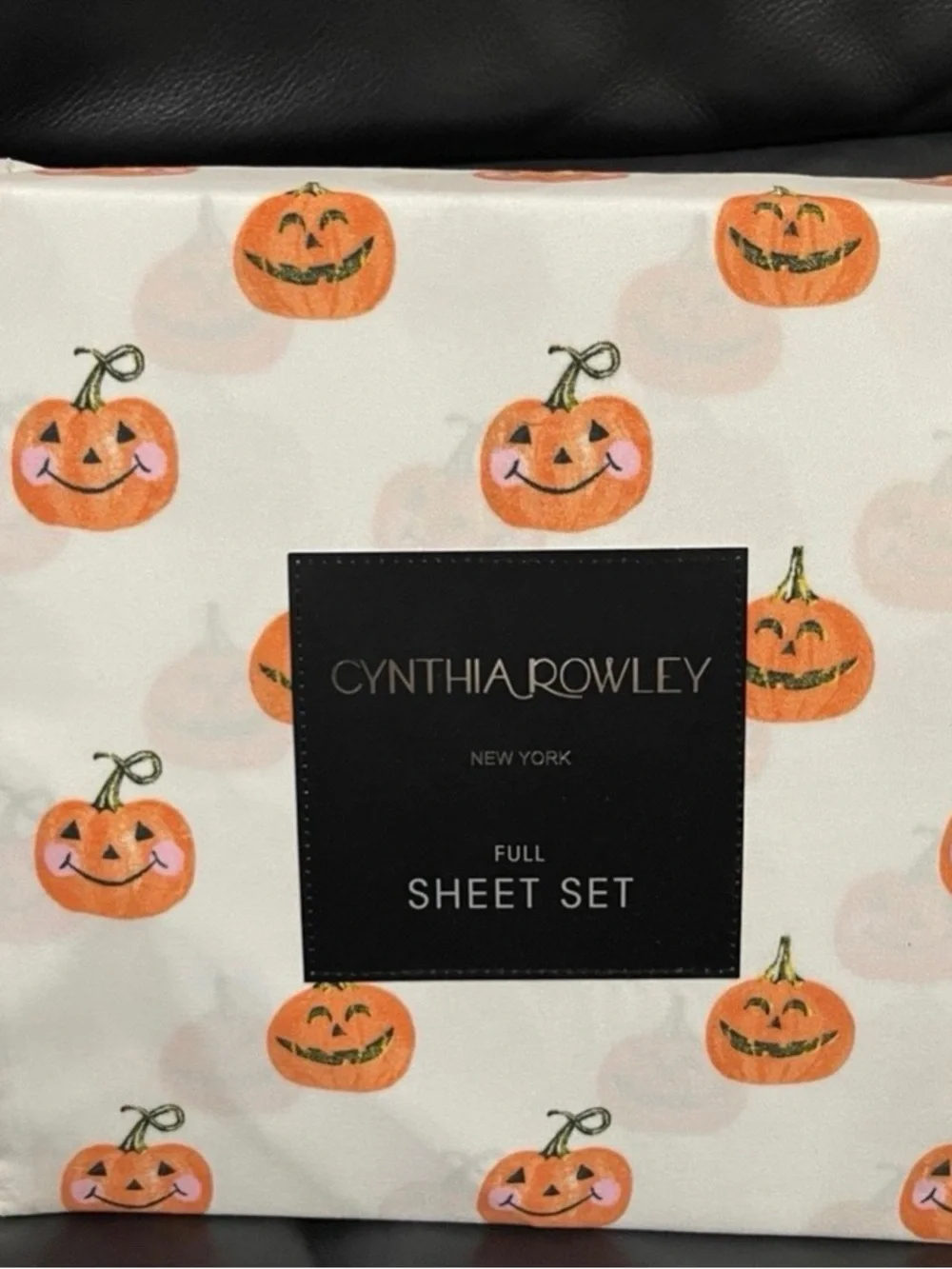 CYNTHIA ROWLEY Halloween Pumpkins Full Sheet Set